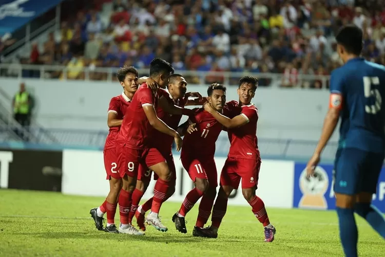Jeam Kelly Sroyer mencetak gol pertama untuk Timnas Indonesia (PSSI)