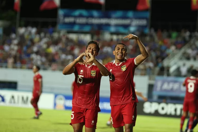 Tim U-23 Indonesia sukses melaju ke final Piala AFF U-23 2023 dan berhasil mengalahkan Thailand dengan skor 3-1 (PSSI)
