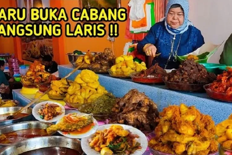Ilustrasi rumah makan Padang (Tangkapan layar YouTube Herlina Basri)