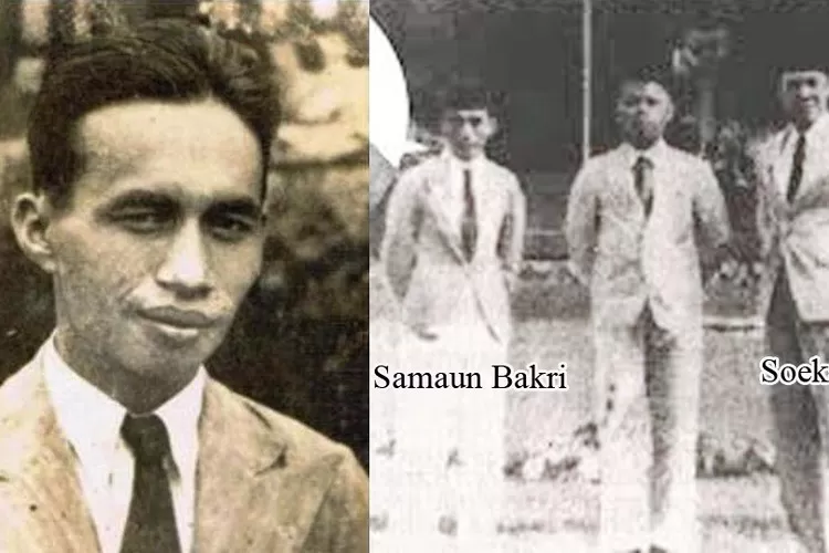 Potret Samaun Bakri bersama dengan Soekarno.  (Pariamankota.go.id)