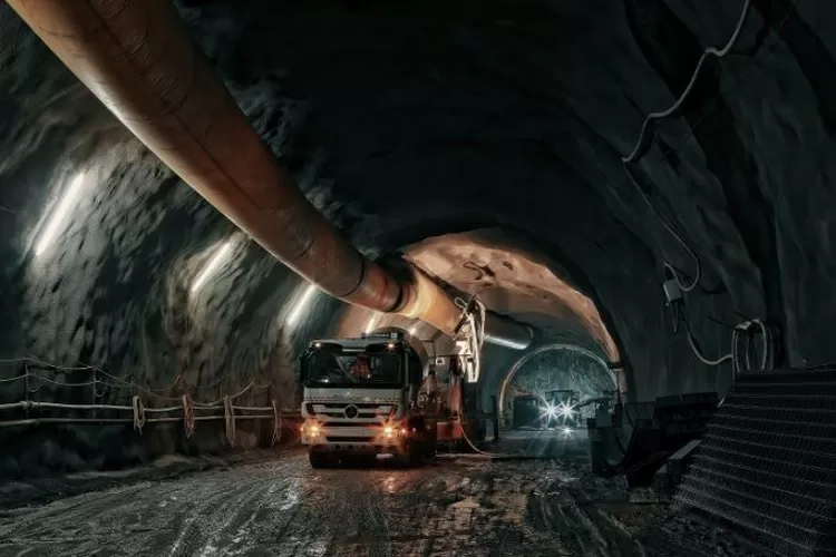  Ilustrasi Pembangunan Terowongan di Tol Padang-Pekanbaru (Unsplash.com)