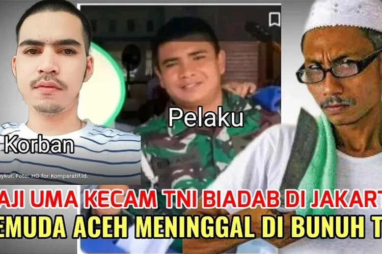 Ilustrasi kasus pembunuhan pemuda Aceh oleh oknum Paspampres (YouTube Atjeh Seuramoe)