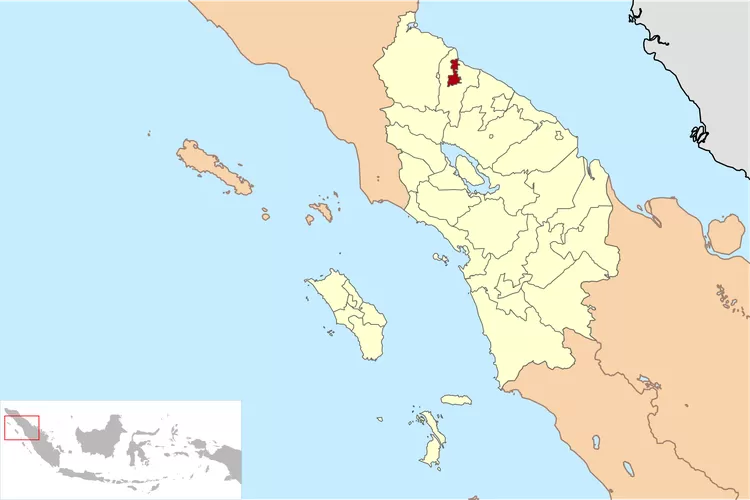 Provinsi Sumatera Utara (Dok: Wikimedia Commons)