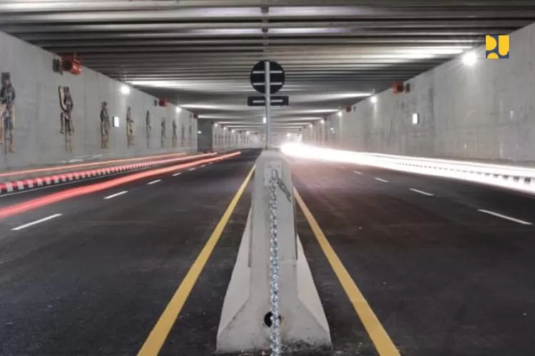 Ilustrasi sebuah terowongan pada jalan tol (Dok: Kementerian PUPR)