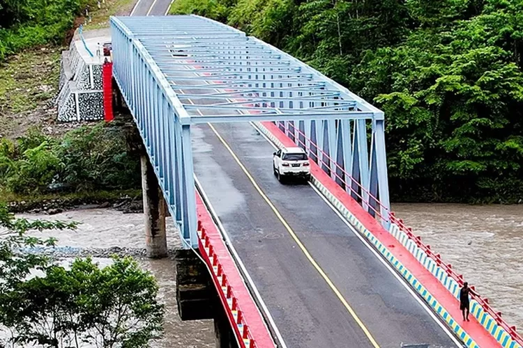 Jembatan Kyura, Papua Tengah (dok. instagram/@kemenpupr