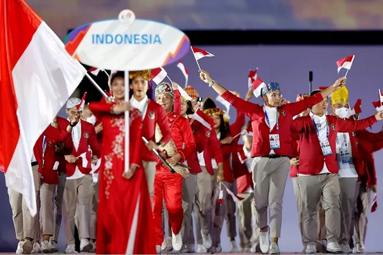 Ilustrasi kontingen Indonesia (Olympics.com)