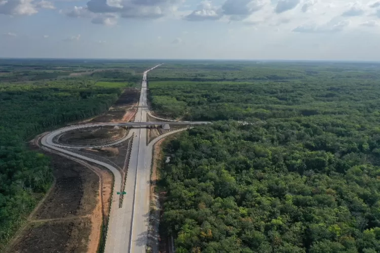 Jika Pembangunannya Rampung Total, Tol Padang Pekanbaru Bakal Pecahkan 2 Rekor Baru Jalan Tol di Indonesia (Ilustrasi foto bpjt.pu.go.id)