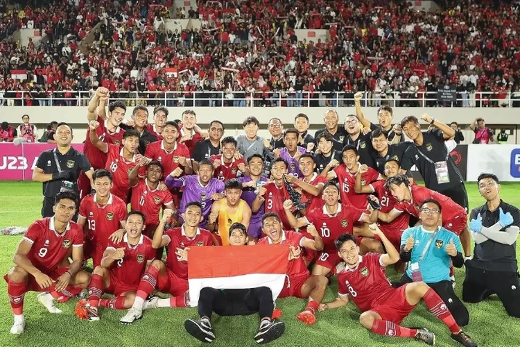 Timnas Indonesia U-23 lolos ke Piala Asia Qatar. (PSSI)