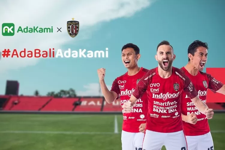 Bali United jalin kerjasama sponsor dengan AdaKami.  (dok. Bali United)