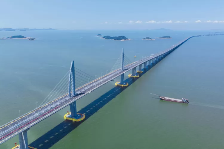 Inilah Jembatan Terpanjang di Dunia yang Menghubungkan Tiga Negara, Penuh Kontroversi Selama Pembangunan./arup.com