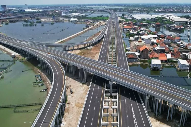 Bikin Minder Negara Lainnya, Inilah Keunikan Proyek Jalan Tol Laut di Jateng, Dibangun Menggunakan Batang Bambu?/ PUPR (PUPR)