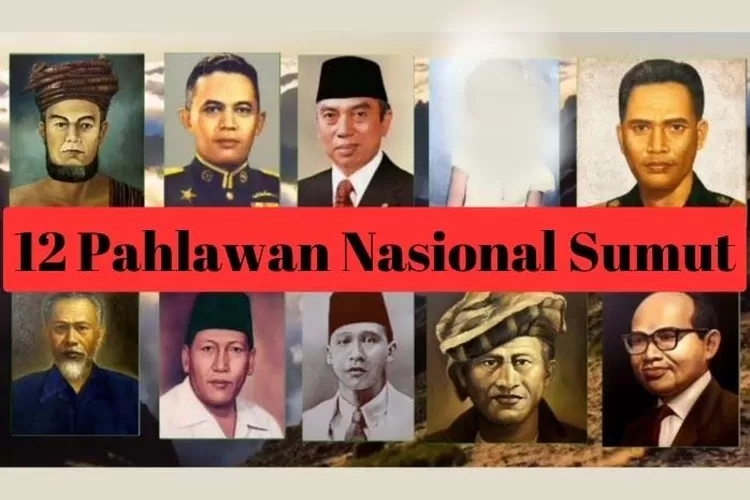 12 Pahlawan Nasional dari Sumatera Utara (Layar Tangkap YouTube Romauli Edukasi)