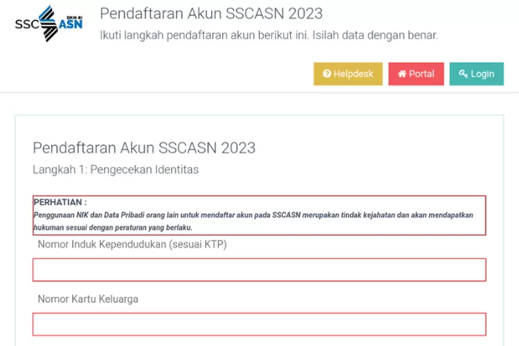 Daftar Akun SSCASN BKN CPNS 2023 Masih Belum Bisa Padahal Sudah Hari H