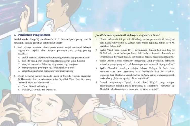 PAI kelas 11 halaman 170-173 Kurikulum Merdeka: Jejak langkah ulama Indonesia yang mendunia