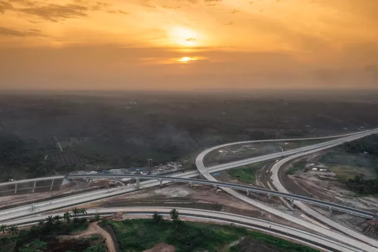 Jalan Tol Indrapura Kisaran di Sumatera Utara (Dok: Kementerian PUPR)