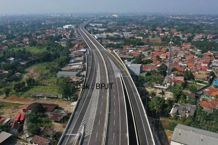 Selain MBZ, Ini sejumlah jalan tol layang di Indonesia. (BPJT PUPR)