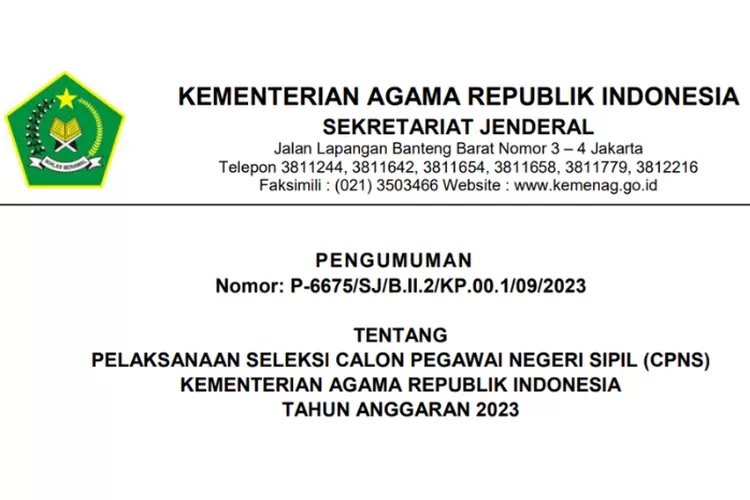 Download Formasi CPNS dan PPPK 2023 Kemenag PDF (cdn.kemenag.go.id)