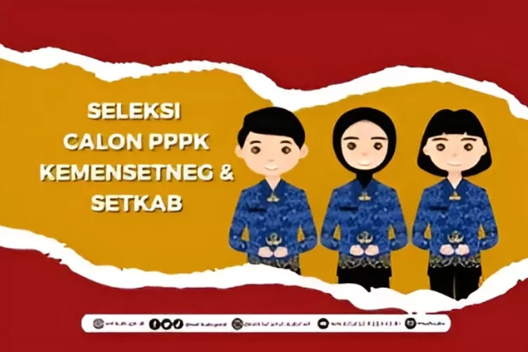 Kemensetneg dan Setkab membuka Pendaftaran PPPK tahun 2023 (Setkab,go,id)