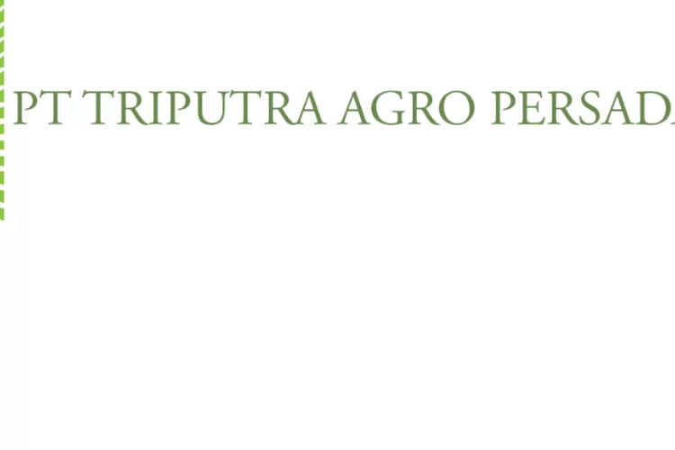 Lowongan terbaru PT Triputra Agro Persada. (tag-agri.com)