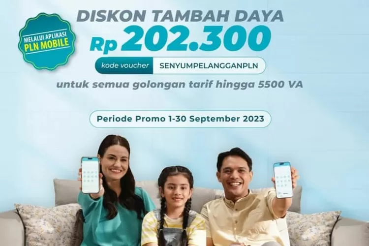 Selamat Hari Pelanggan Nasional 2023, PLN adakan promo tambah daya dengan biaya Rp202.300 (Foto: Gorajuara/ Instagram/ @plnmobile)