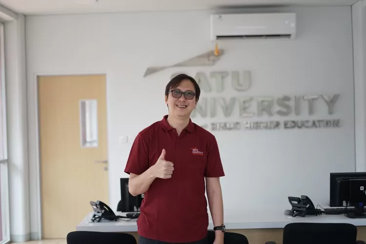 Rektor SATU University, Win Ce, S.Kom, M.M. (foto:   Gorajuara/Bentar Wibisana)