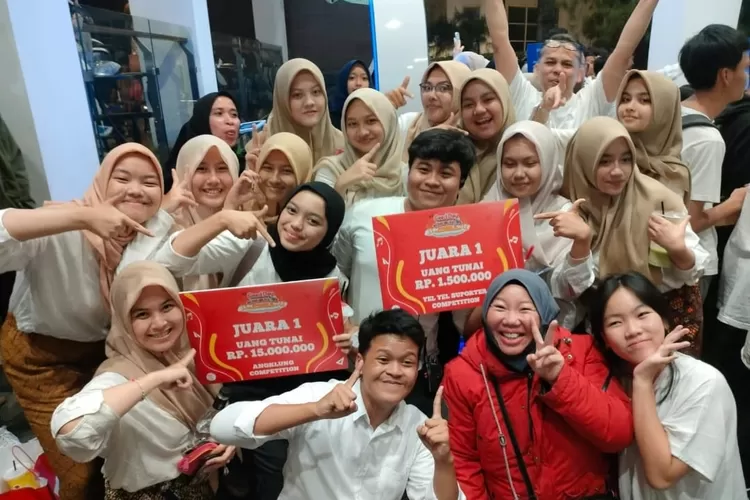 Alascha (Angklung SMA 15 Orchestra) Juara (GoraJuara.id/dok AKSI)