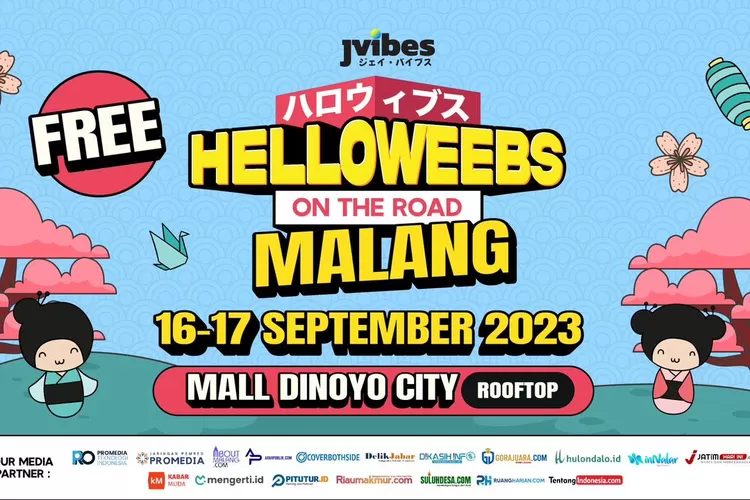 JVIBES.ID konsisten dalam mewujudkan keinginan wibu, sebutan bagi para komunitas jepang nya yang menginginkan HELLOWEEBS hadir di Kota Domisili mereka (Gorajuara/Helloweebs)