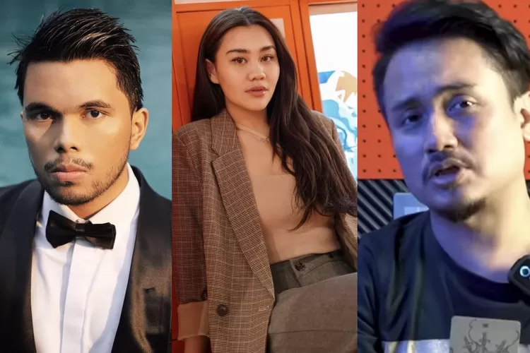 Dikabarkan Dekat dengan Aaliyah Massaid, Denny Darko Ungkap Thariq Halilintar Masih Belum Melupakan Fuji (Gorajuara.com/dok: Instagram @thariqhalilintar @aaliyahmassaid/Tangkapan Layar YouTube Denny Darko)
