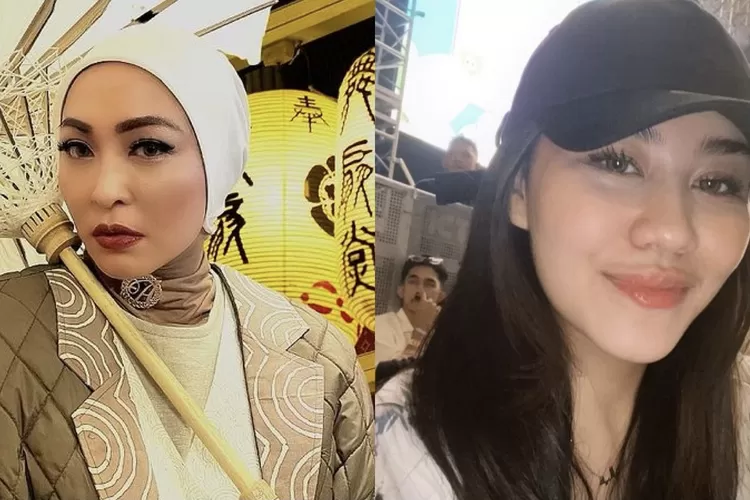 Aaliyah Massaid Pakai Kalung Couple dengan Thariq Halilintar, Angelina Sondakh: Saya Akan Cek Ya (Gorajuara.com/dok: Instagram @angelinasondakh09 @aaliyah.massaid)
