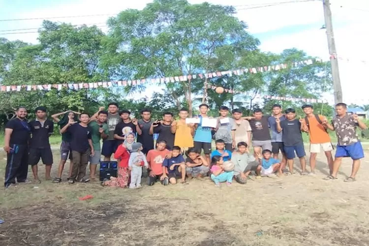 Para peserta turnamen sepak bola khusus anak-anak (Realitasonline.id/ap)