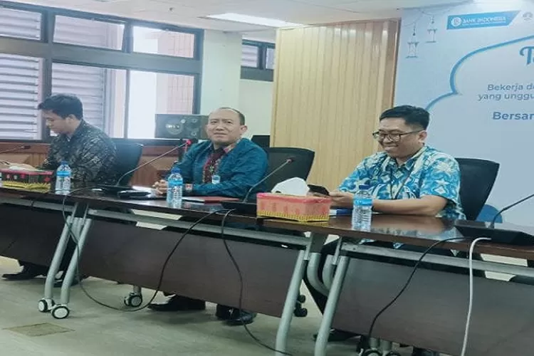 Kepala Perwakilan BI Pematang Siantar Muqorobin memaparkan jadwal festival SisiBatasLabuhan ( Realitasonline.id/SS)