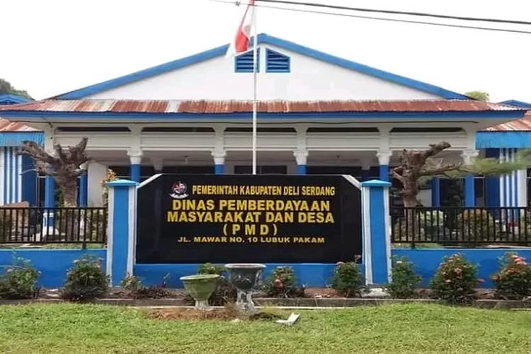 Kantor Dinas PMD Deli Serdang (Realitasonlne.id/zul)