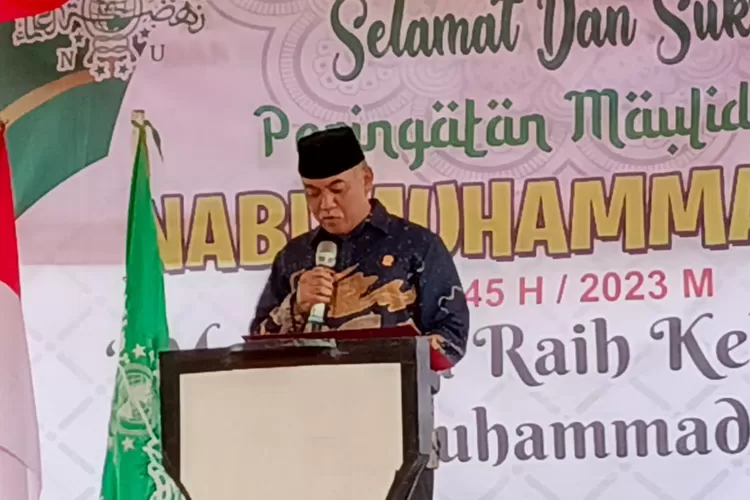 Wakil Ketua DPRD Sumut Hadiri Maulid Nabi di PC NU Madina, Ini Pesannya