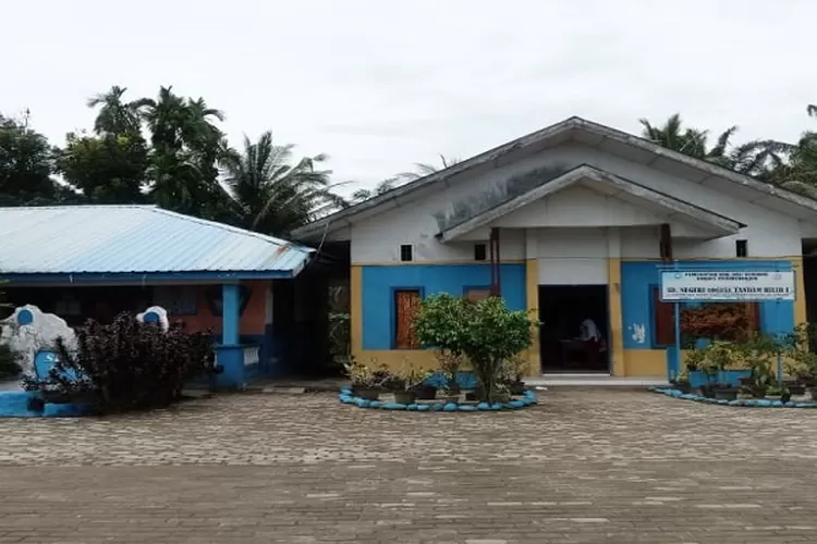 Sekolah SDN 106151 di jalan terusan Desa Tandam Hilir I Kecamatan Hamparan Perak Kabupaten Deliserdang  (Realitasonline.id/MA)