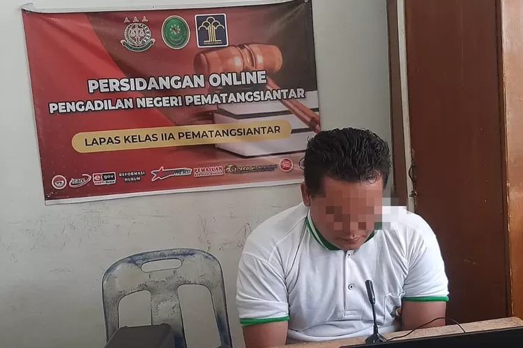 Terdakwa pengedar sabu dihukum 9 tahun disidang Pengadilan Negeri Pematang Siantar   (Realitasonline/RH)