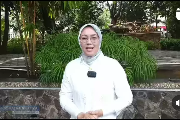 Bupati Purwakarta Anne Ratna Mustika (Penulis/Febri Daniel Manalu)
