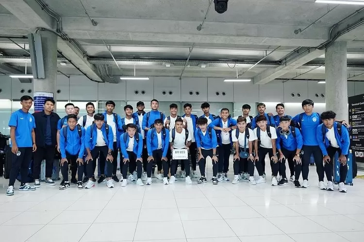 Timnas Kamboja U23 Tiba di Thailand Bakal Lawan Brunei Darussalam di Piala AFF U22 (instagram.com/@ffc_official_ig)