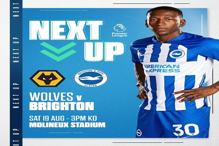 Brighton Jalani Laga Tandang Bertemu Wolves  di Liga Inggris 2023 2024, Head to Head Brighton Unggul (instagram.com/@officilbhafc)