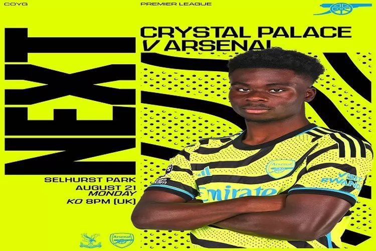 Prediksi Skor Crystal Palace dan Arsenal di Liga Inggris 2023 2024 Pertemuan ke 29 (instagram.com/@arsenal)
