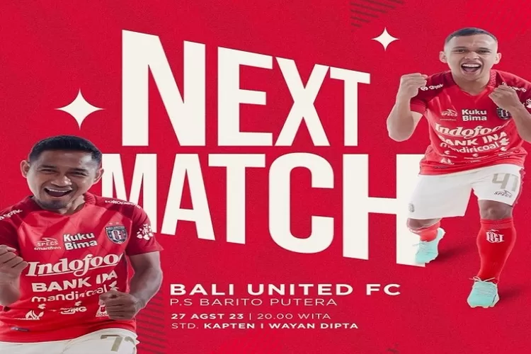 Bali United Jalani Laga Kandang Bertemu Barito Putera BRI Liga 1 2023 2024 (instagram.com/@baliunitedfc)