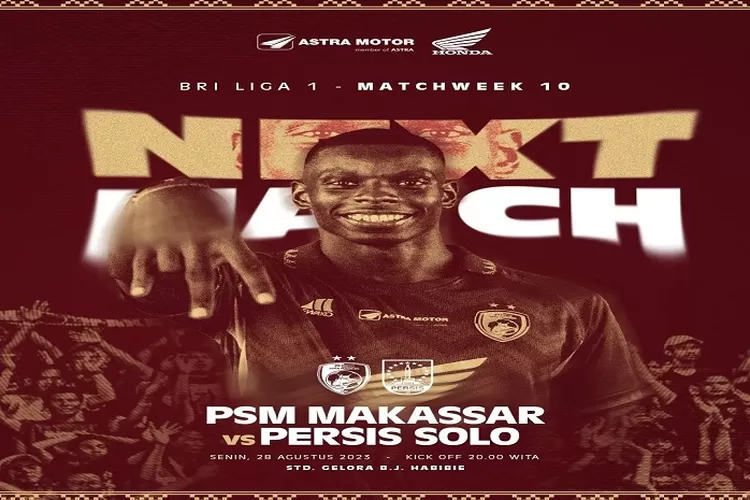 Prediksi Skor PSM Makassar dan Persis Solo BRI Liga 1 2023 2024 Pekan 10 Laga Kandang PSM (instagram.com/@psm_makassar)