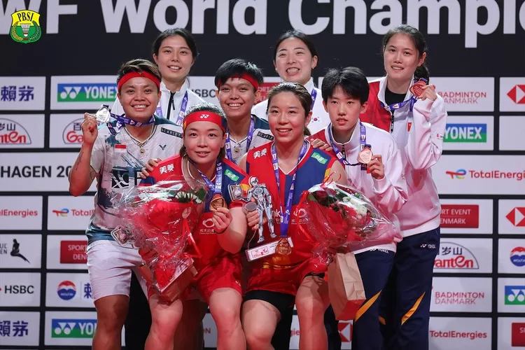 Bocoran Ranking Dunia usai BWF World Championships 2023, Apriyani-Fadia melonjak tajam (Instagram @ina.badminton)