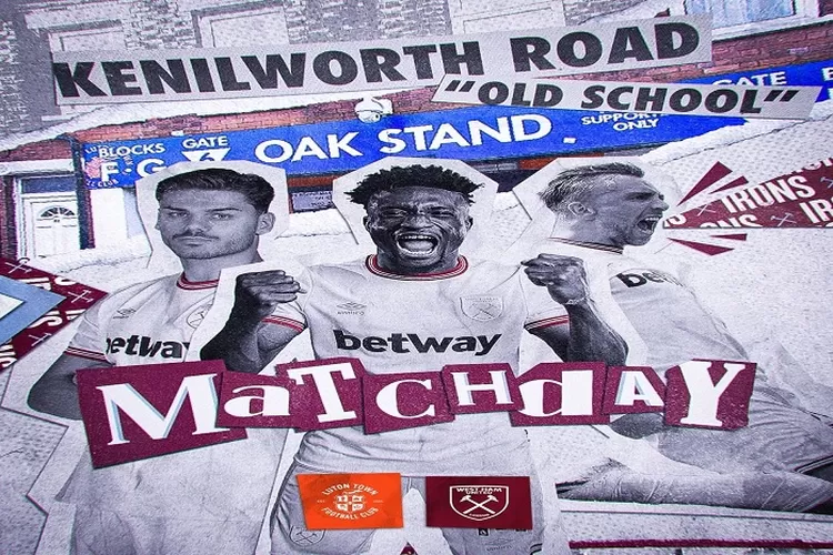 Luton Town Menjamu West Ham di Kenilworth Road Pekan 4 Liga Inggris 2023 2024 ( instagram.com/@westham)