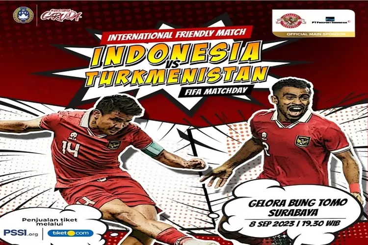 Prediksi Rangking Timnas Indonesia Kalau Berhasil Menang di FIFA Matchday Lawan Turkmenistan Tanggal 8 September 2023 (instagram.com/@pssi)