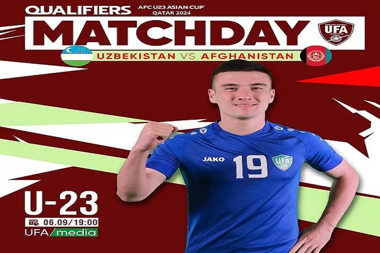 Uzbekistan U23 dan Afghanistan U23 Kualifikasi Piala Asia U23 2024, Diatas Kertas Uzbekistan Unggul (instagram.com/@uzbekistanfa)