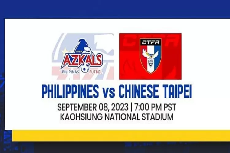 Chinese Taipei vs Filipina FIFA Matchday Rangking FIFA Filipina Unggul (instagram.com/@theazkalsph)