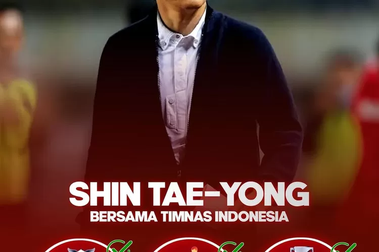 Update 5 Rekor Shin Tae Yong Untuk Timnas Indonesia, Terbaru Lolos 3 Level Piala Asia (instagram @infotimnasindonesia)