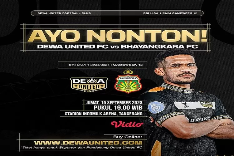 Prediksi Skor Dewa United dan Bhayangkara FC di BRI Liga 1 2023 2024 Pukul 19.00 WIB (instagram.com/@dewaunitedfc)