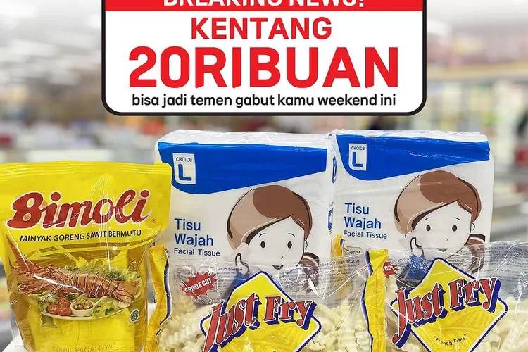 Promo Lotte Mart Flash Sale 14-15 September 2023, Ada Kentang 20Ribuan (katalog promosi)