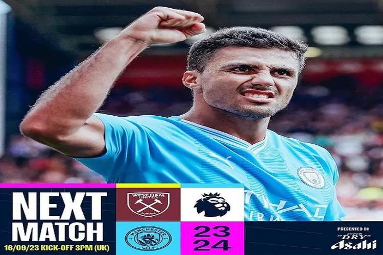 Prediksi Skor West Ham vs Manchester City di Liga Inggris 2023 2024 Diatas Kertas Man City Unggul ( instagram.com/@mancity)